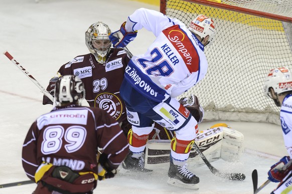 Ryan Keller bringt den ZSC schon nach 40 Sekunden auf Kurs.