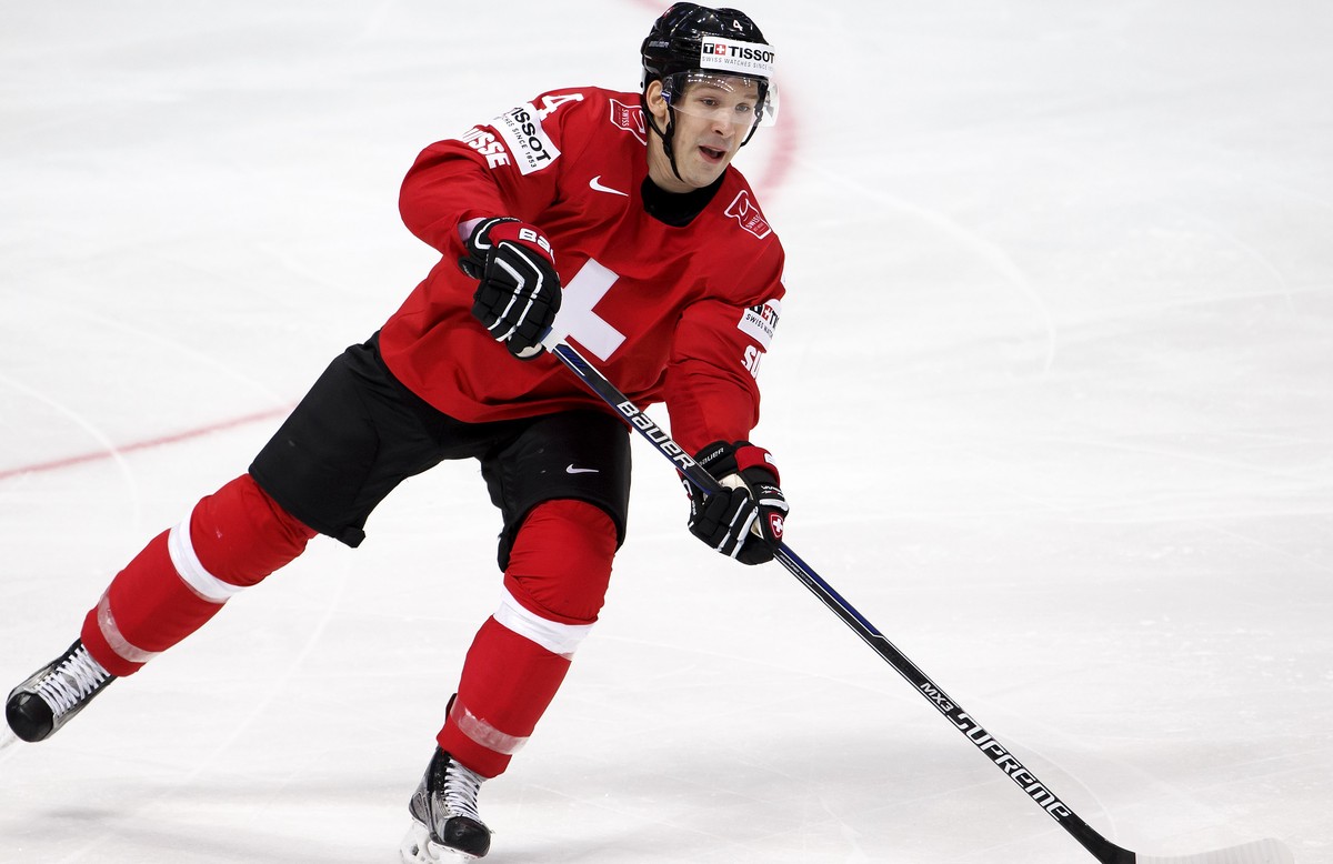 ARCHIV - ZUR SELEKTION DER SCHWEIZER EISHOCKEY-NATIONALTEAMS FUER DIE OLYMPISCHEN WINTERSPIELE IN PYEONGCHANG, SUEDKOREA, STELLEN WIR IHNEN FOLGENDES BILDMATERIAL ZUR VERFUEGUNG  Switzerland's P ...