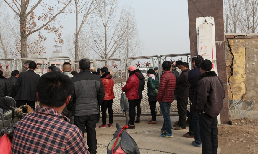 Am Freitagmorgen ist in der chinesischen Provinz&nbsp;Shandong eine Gipsmine eingestürzt.