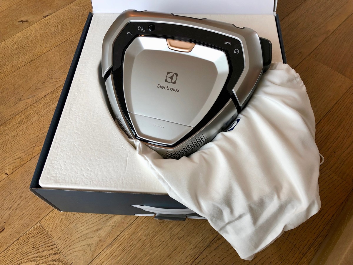 Die edle Verpackung des Electrolux-Geräts erinnert an Apple. Brauchts das?