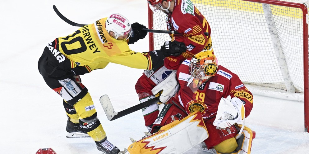 Der SCB spielt heute Abend in Langnau gegen die SCL Tigers.