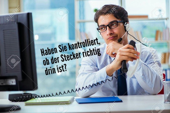 Zuckerberg ruft in der IT an.