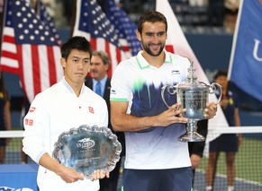 Nishikori unterlag Cilic im Finale klar.