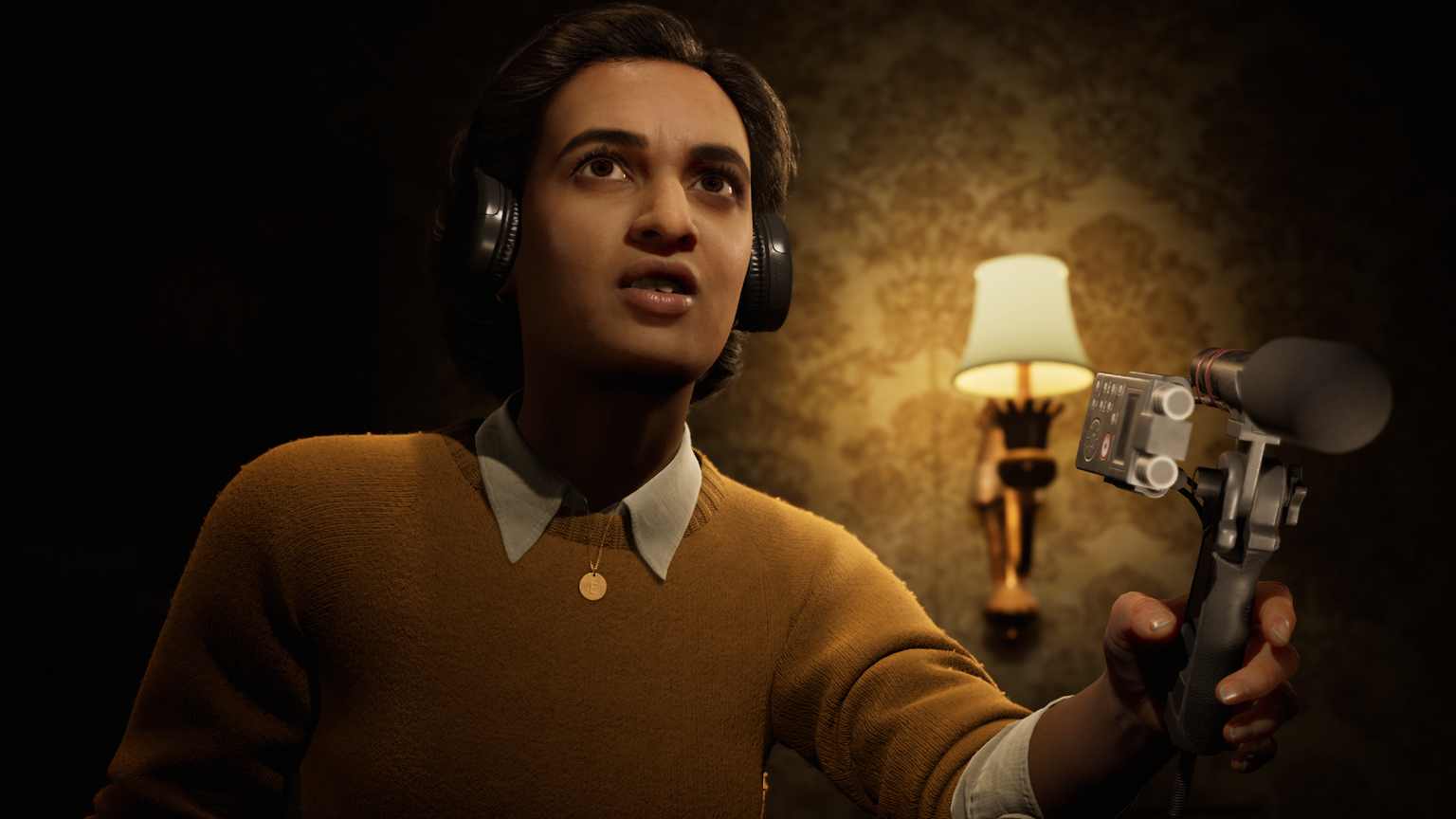 The horror house creates a creepy atmosphere that gives you goosebumps.