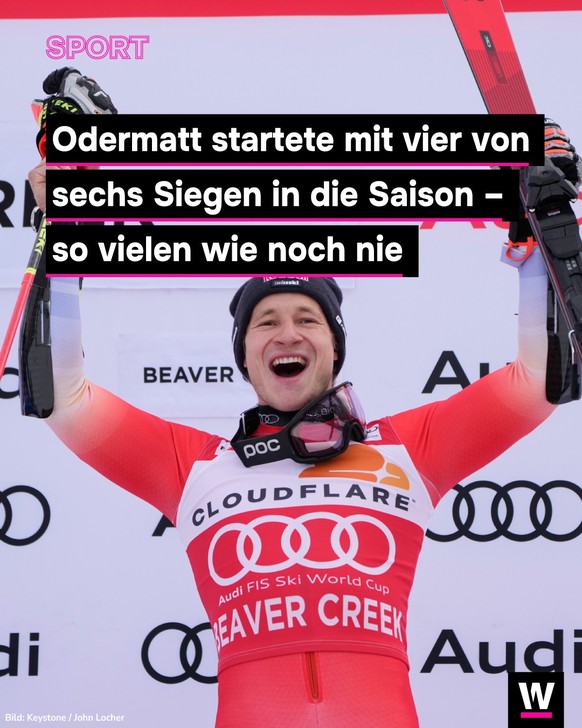 &lt;p&gt;Marco Odermatt startete mit so vielen Siegen wie noch nie in die Saison.&lt;/p&gt;