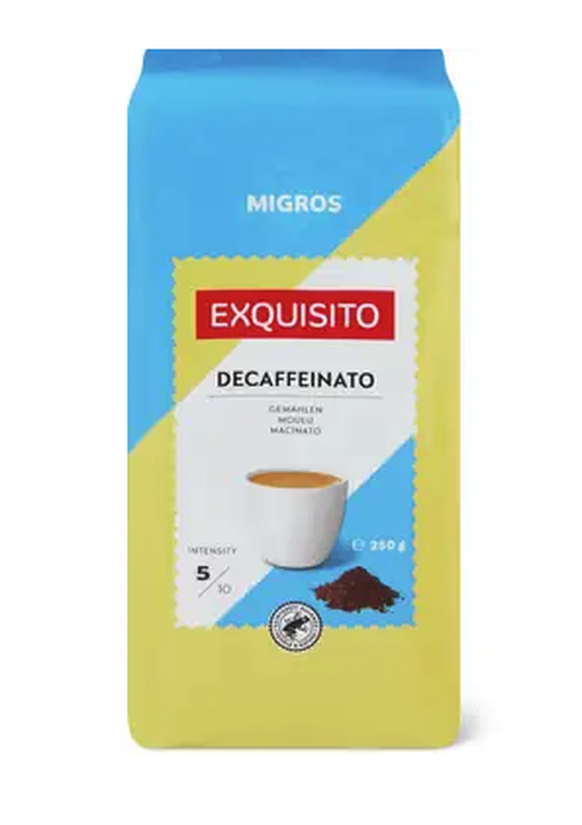 Migros koffeinfreier Kaffee neues Design