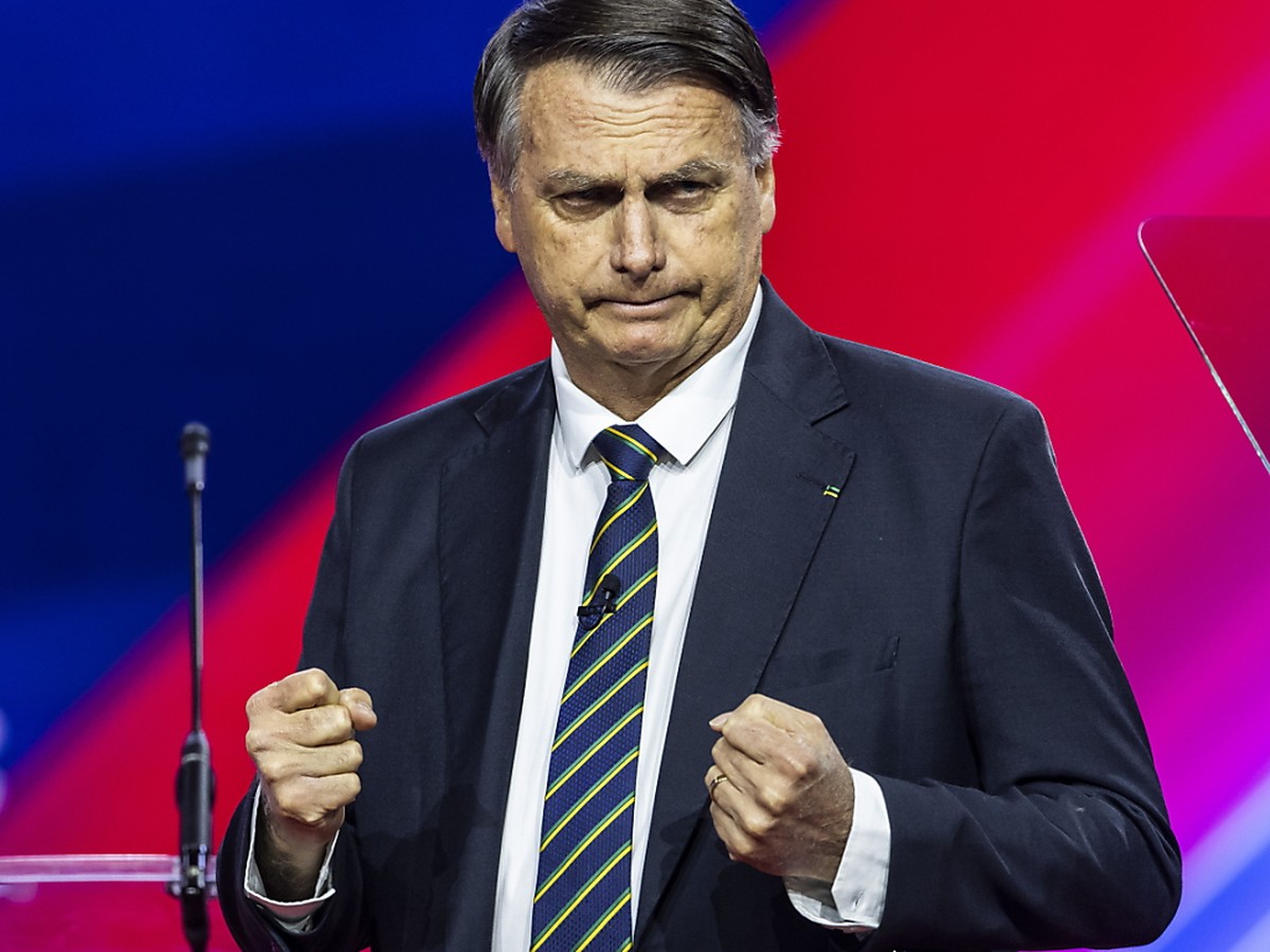 C'était la première fois que Jair Bolsonaro se présentait devant la police en tant qu'ex-président, près d'une semaine après son retour au Brésil (archives).