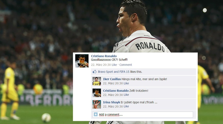 watson orakelt wieder: Das ist die Facebook-Timeline zum Clásico