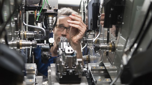 Die Schweizer Industrie erwartet weiterhin hohes Wachstum. (Archiv)