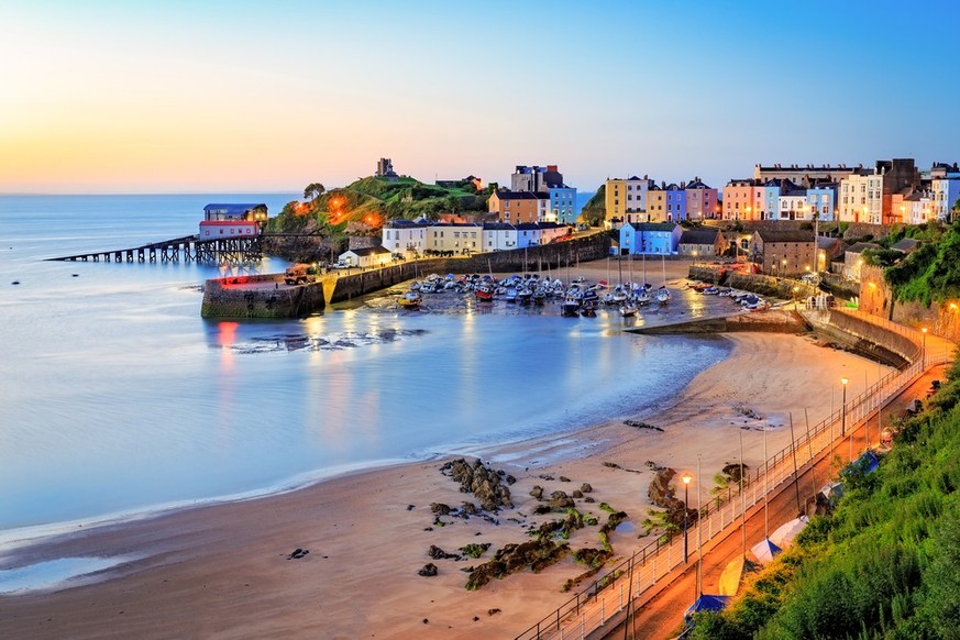 Holiday destinations in Europe somewhat unknown Tenby Wales
