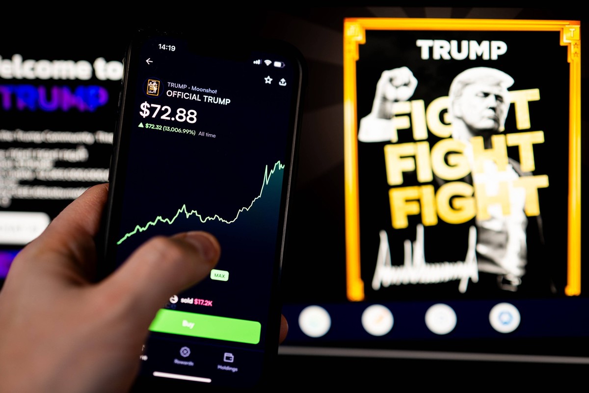 La cryptomonnaie de Trump poursuit son envol.