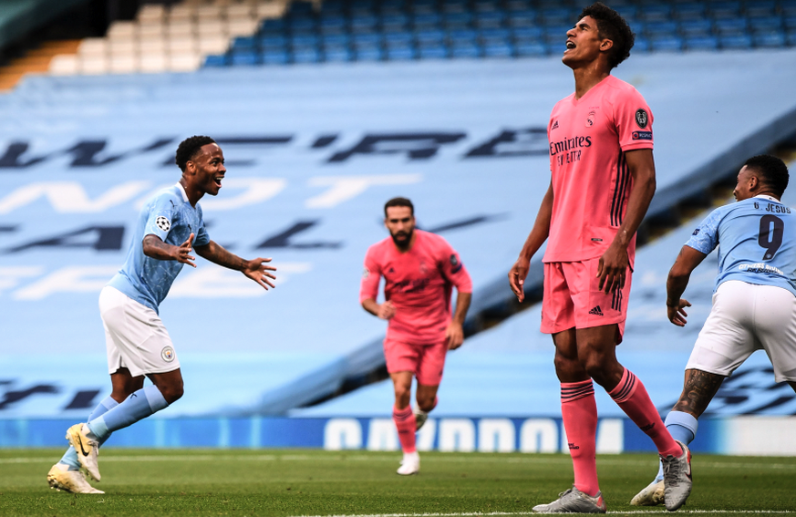 Real-Verteidiger Raphael Varane leistet sich gegen ManCity zwei folgenschwere Aussetzer.