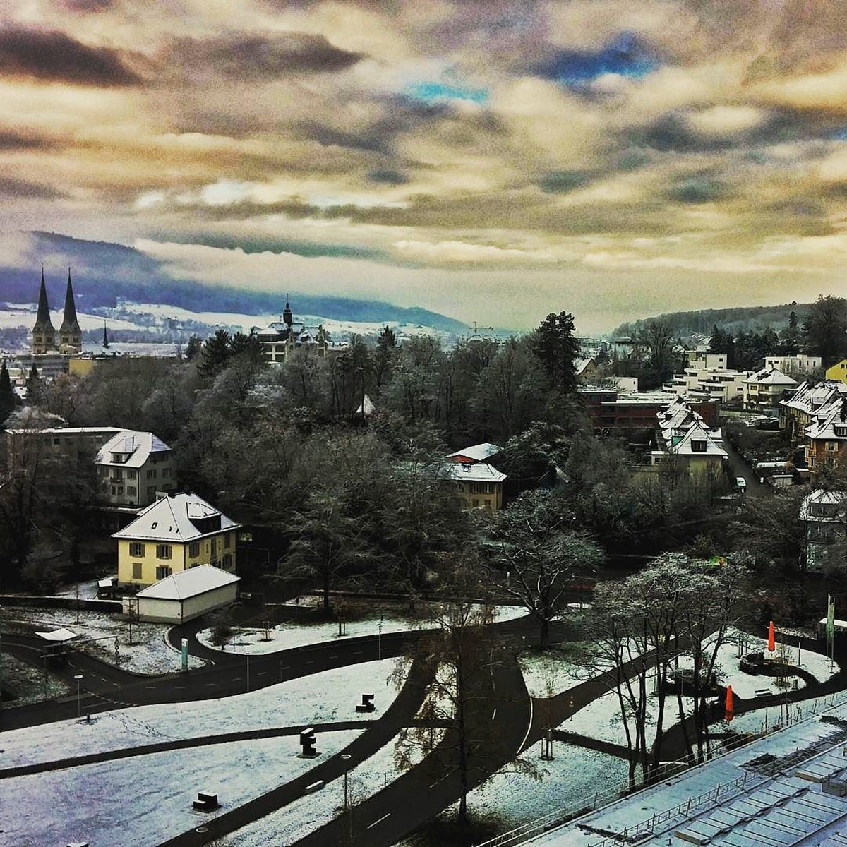 Schöner Himmel über Olten, Teil 2.