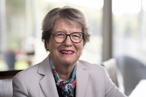 Portrait von Corina Eichenberger-Walther, Schweizer FDP-Politikerin, ehemalige Nationalraetin (2007-2019) und Praesidentin der Gesellschaft Schweiz-Israel, fotografiert am Mittwoch, 2. Oktober 2024 in ...