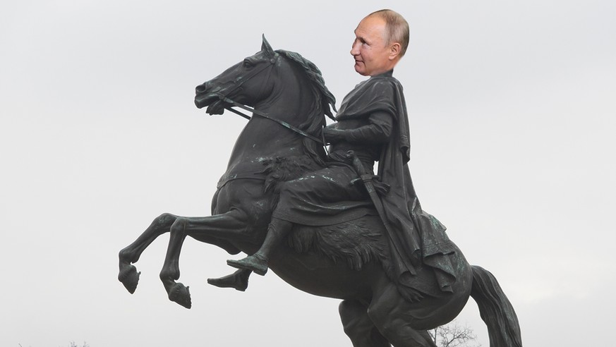 Putin als Peter der Grosse