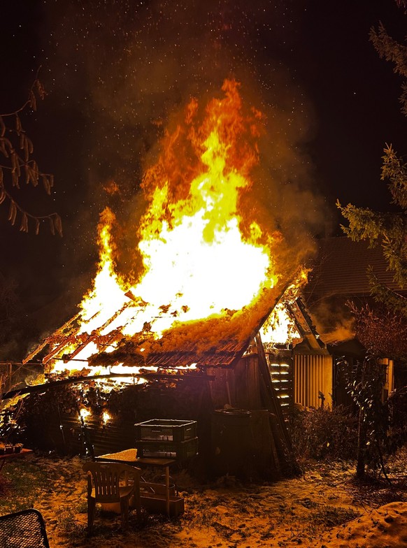 Ermatingen Brand Holzschopf TG