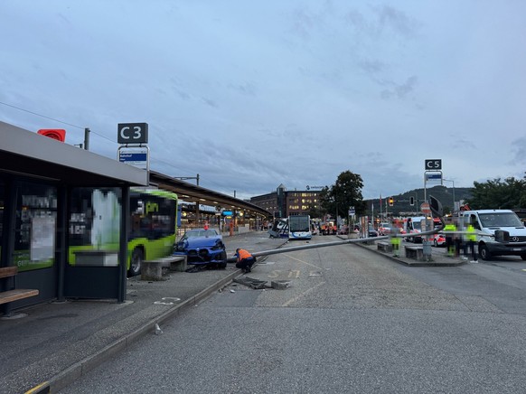Unfall am Bahnhof Olten, 12.09.2025.
