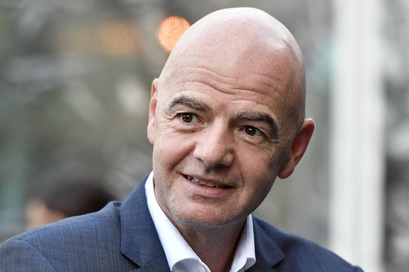 ARCHIVBILD ZUR MELDUNG, DASS DER AUSSERORDENTLICHE BUNDESANWALT STEFAN KELLER NICHT MEHR GEGEN FIFA-PRAESIDENT GIANNI INFANTINO ERMITTELN DARF, AM MITTWOCH, 5. MAI 2021 - FIFA-Praesident Gianni Infant ...