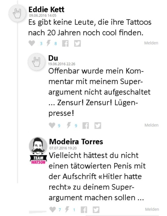 Wegen des Zerfalls unserer Kommentar-Kultur: So gewinnst du jeden Internet-Bitch-Fight
😂😂😂