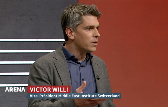 Victor Willi in der SRF-«Arena» vom 27. Oktober 2023.