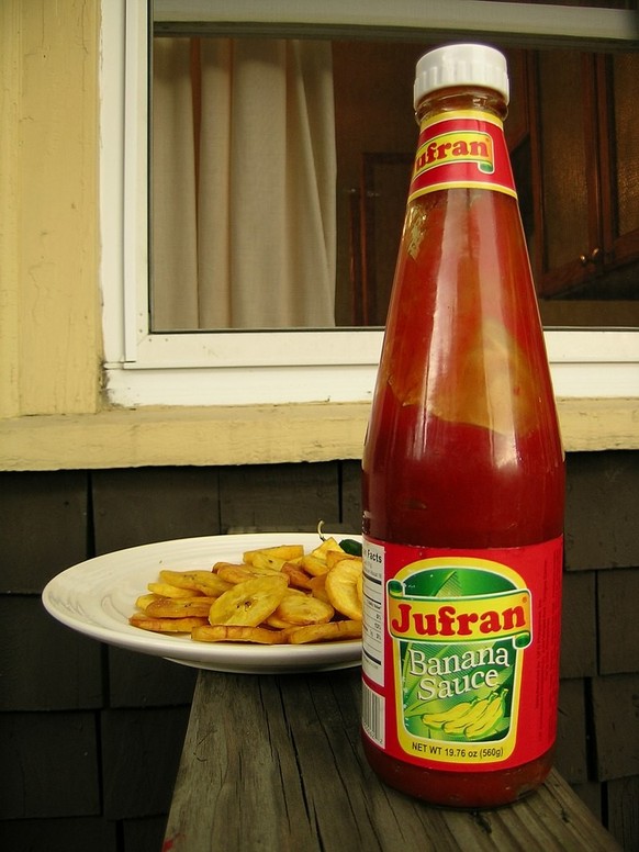 Bananenketchup
https://de.wikipedia.org/wiki/Bananenketchup#/media/Datei:Banana_ketchup.jpg