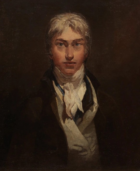 Der junge William Turner war von der Kraft des Wassers fasziniert. Selbstporträt, um 1799.
https://commons.wikimedia.org/wiki/File:Joseph_Mallord_William_Turner_auto-retrato.jpg