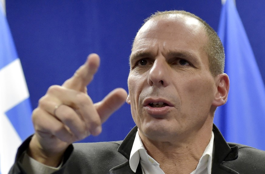 Der griechische Finanzminister Giannis&nbsp;Varoufakis geht im Interview mit «Charlie Hebdo» voll auf Wolfgang Schäuble los.
