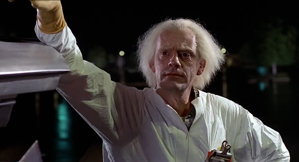 christopher lloyd back to the future doc