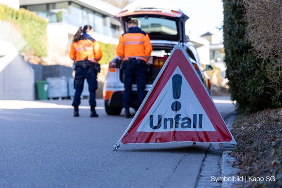 Symbolbild Unfall Kantonspolizei St.Gallen