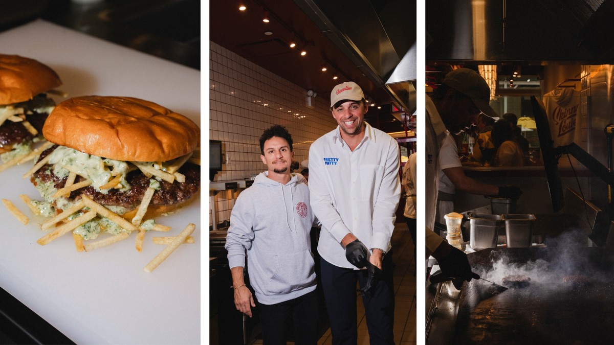 Gonzalo Rubino de Skinny Louie (Miami) et Adrian Smith de Pretty Patty (Genève) ont scellé une amitié autour de leurs smash burgers respectifs et d’une collaboration aux Etats-Unis.