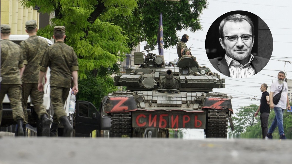 Ancien commandant d'une compagnie de char en Suisse et rédacteur à la «Revue militaire suisse», Christophe Tymowski, actuellement en Pologne, décrit la situation chaotique russe depuis le déclenc ...