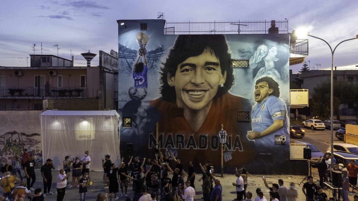 In Neapel lebt Maradona auch nach seinem Tod weiter.