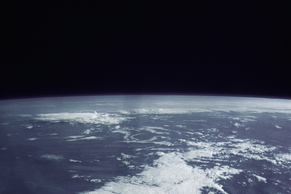 FILE - This photo provided by NASA shows the Atlantic Ocean as astronaut Leroy Gordon Cooper orbits the earth in spaceship Faith 7 on May 16, 1963. (AP Photo/NASA, File)
Dark Matter