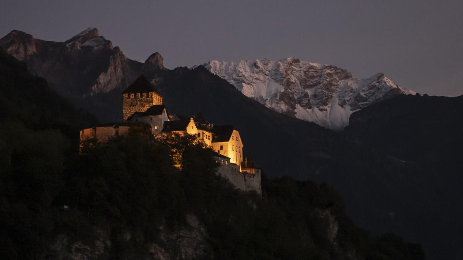 Schloss Vaduz, aufgenommen am Montag, 7. Oktober 2019, in Vaduz, Liechtenstein. (KEYSTONE/Gian Ehrenzeller)