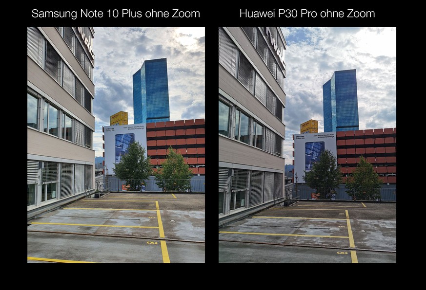 Vergleich Samsung Galaxy Note 10 Plus vs. Huawei P30 Pro Zoom