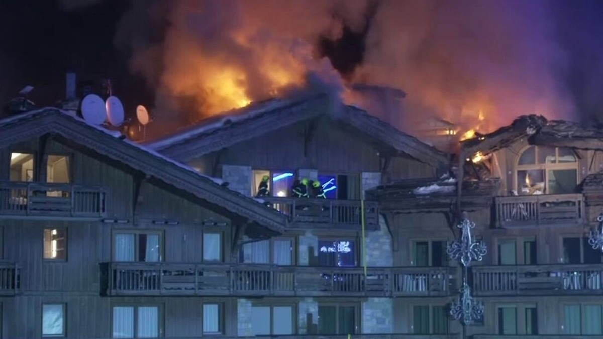 Incendie dans un hôtel de luxe à Courchevel: 83 personnes évacuées