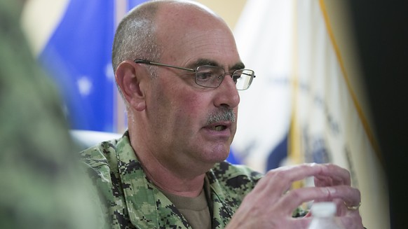 Der zuständige Kommandeur für das US-Gefangenenlager Guantánamo, Konteradmiral John Ring, ist mit sofortiger Wirkung seines Amtes enthoben worden. (Archivbild)