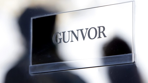ARCHIVE IMAGE OF THE CONVICTION OF THE COMMODITIES TRADER GUNVOR FOR CORRUPTION CASES BY THE FEDERAL PROSECUTOR, ON THURSDAY, OCTOBER 17, 2019 - Sign at the entrance of the top trader in Russian oil, ...