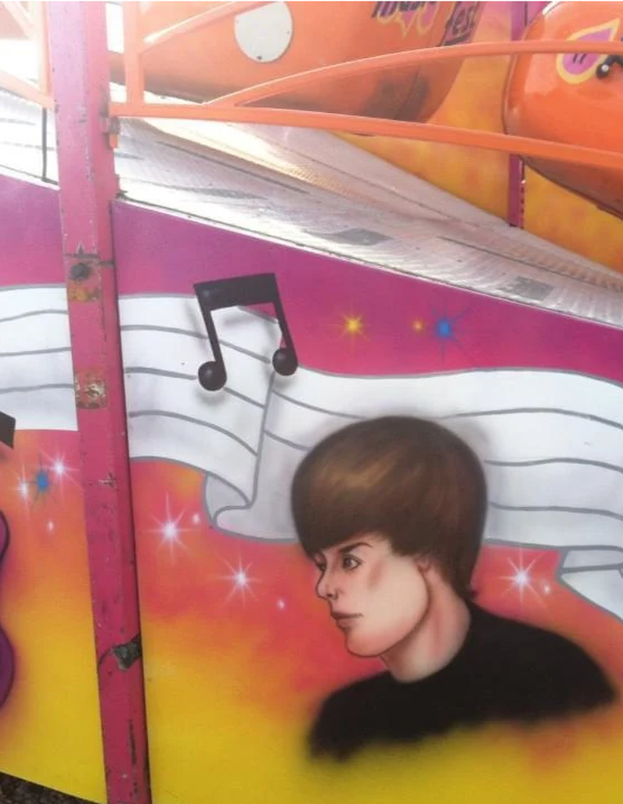 Airbrush Promis an Chilbi