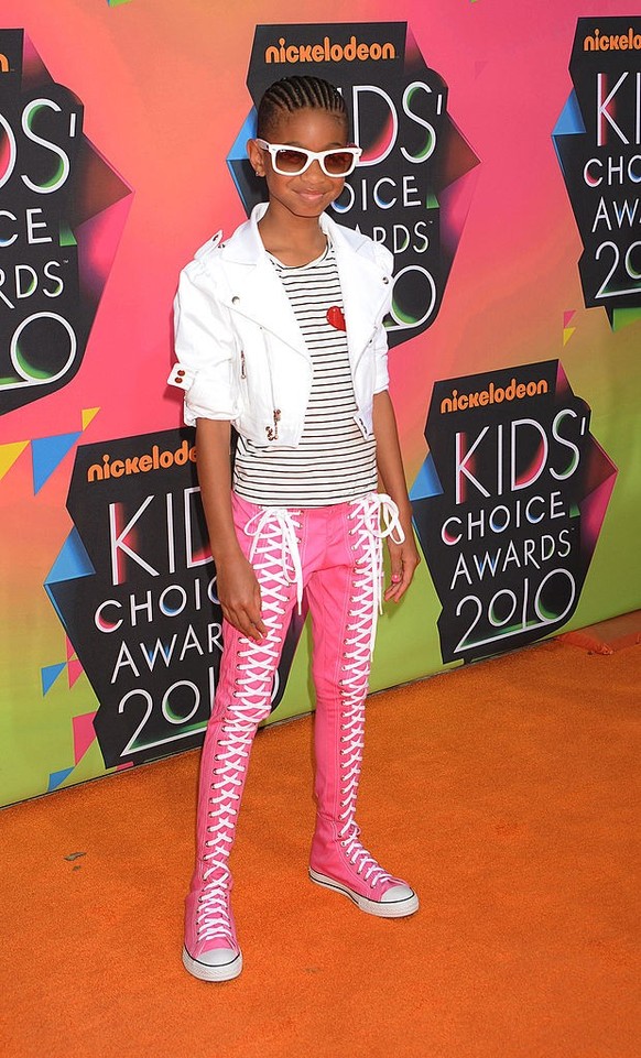 Actress Willow Smith arrives at Nickelodeon's 23rd Annual Kid's Choice Awards at Pauley Pavilion on March 27, 2010 in Los Angeles, California. (Photo by Jeffrey Mayer/WireImage)