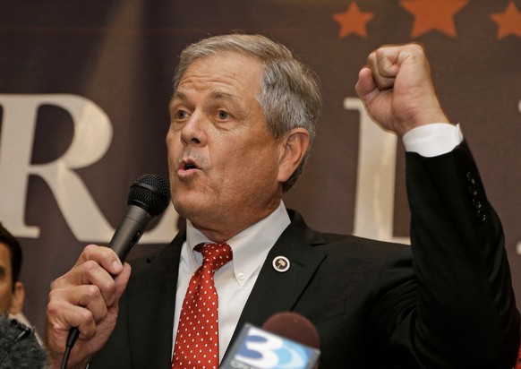 FILE - In this Tuesday, June 20, 2017, file photo, Republican Ralph Norman speaks to supporters at a campaign party in Rock Hill, S.C., after winning South Carolina's 5th Congressional District.  ...