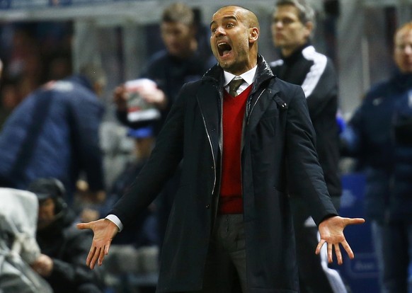 Pep Guardiola ist ein Getriebener: Während den Spielen ist der Perfektionist stets auf Trab und läuft wild gestikulierend an der Seitenlinie auf und ab.&nbsp;