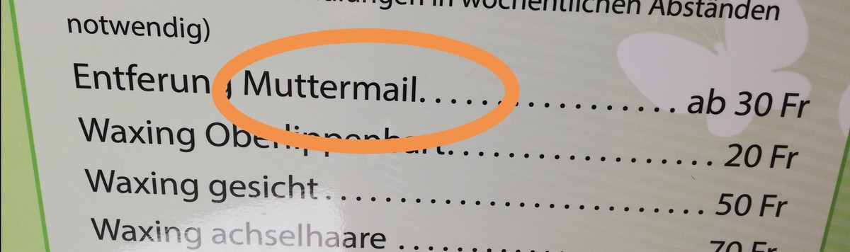 Abkühlung ist da! PICDUMP!
Danke für diesen wunderbaren PD 😄

Hier, frisch von gestern! Was wohl in einer Muttermail steht? Die Mutter aller Mails! DAS Mail! Wer will denn das entfernen? Und...wie? ...