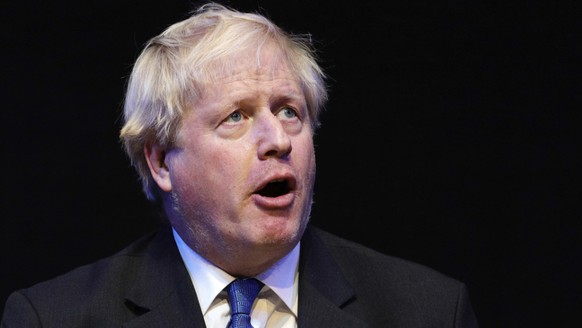 Gegen EU, Thatcher und Ordnung im Haarschopf: der frühere britische Aussenminister Boris Johnson will Parteichef der Konservativen werden und damit auch Kandidat für den Posten des Premierministers (i ...
