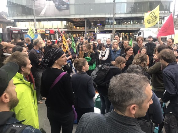 Klimaschützer Bundesplatz