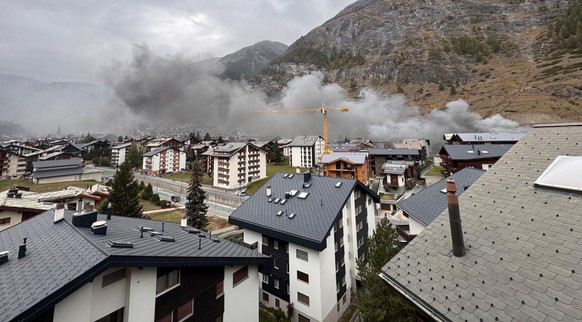 Brand in Zermatt.