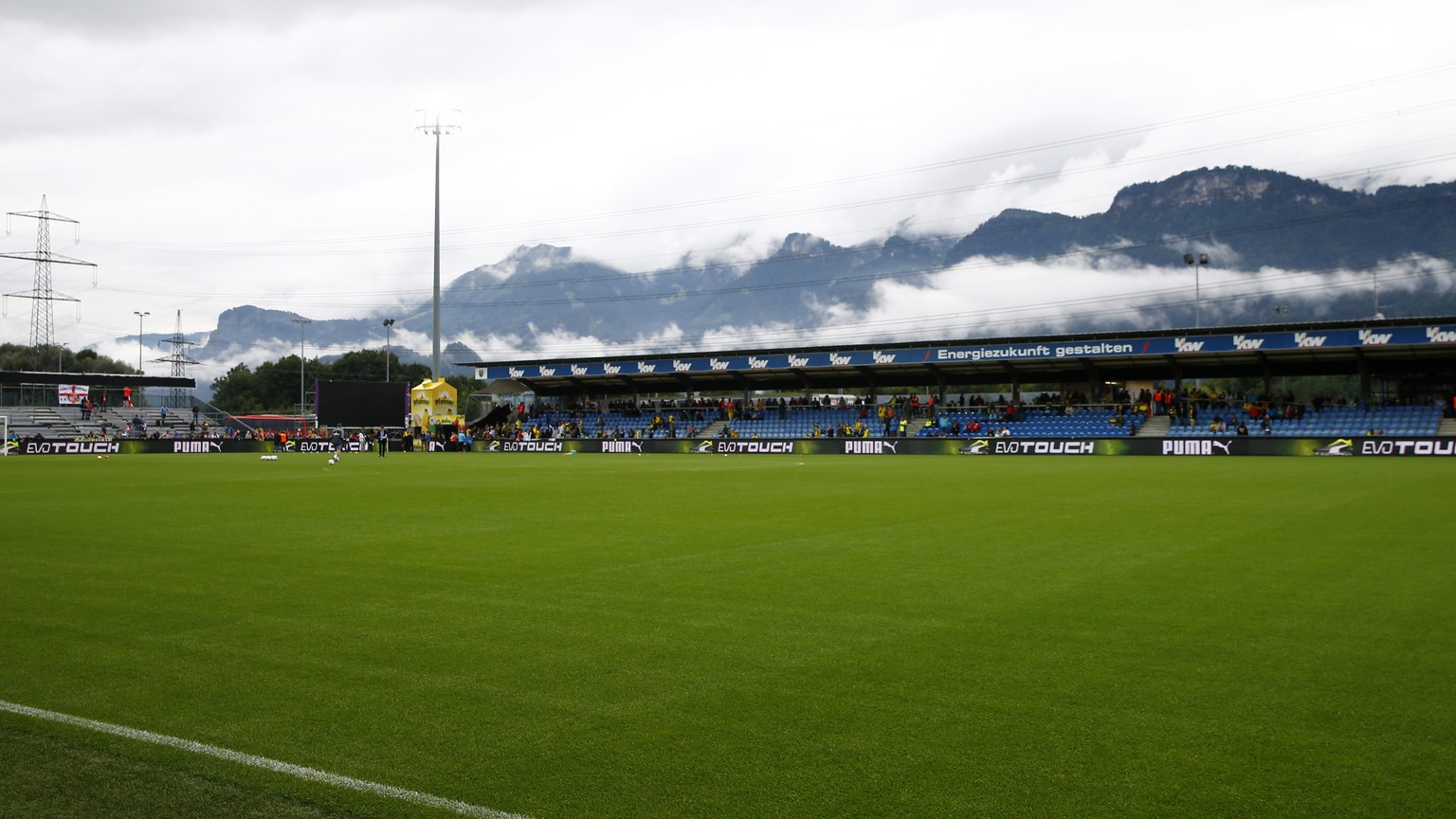 Football Soccer - Borussia Dortmund v Sunderland - Pre Season Friendly - Cashpoint Arena, Altach, Austria - 5/8/16
General view before the match
Action Images via Reuters / Arnd Wiegmann
Livepic