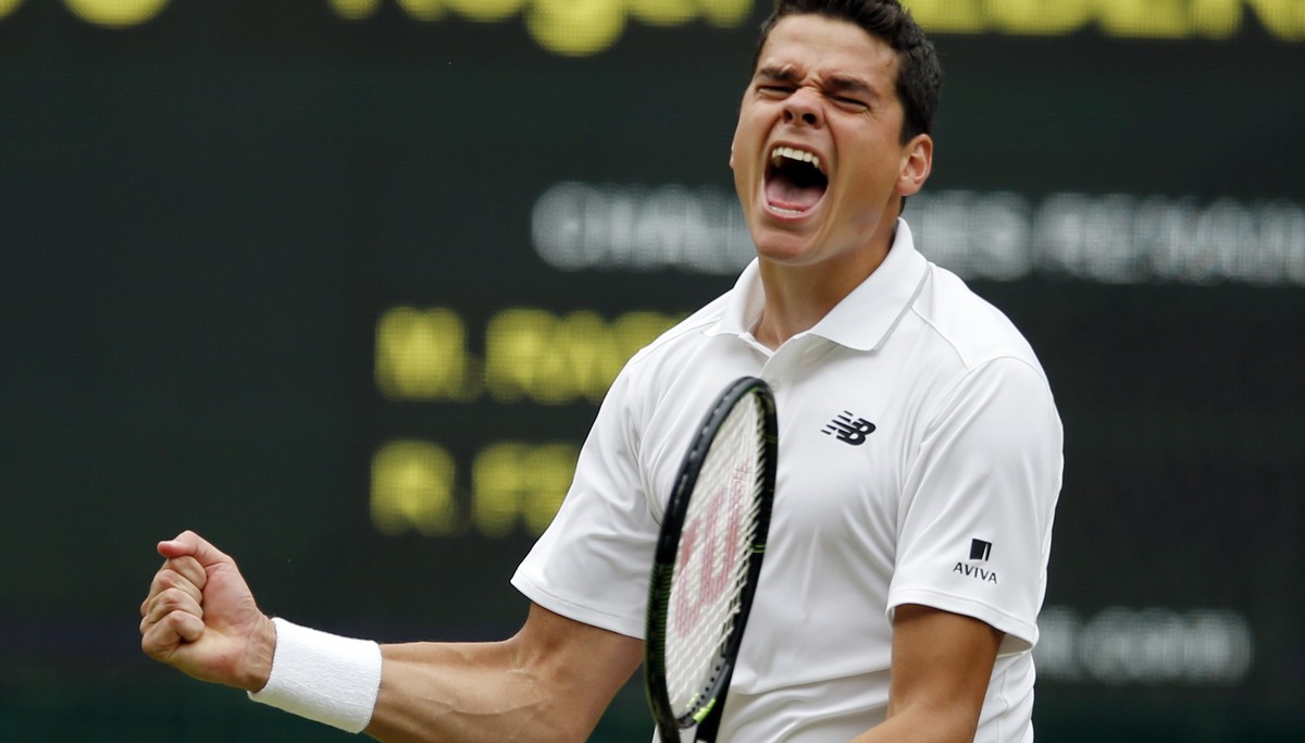 Milos Raonic: Der erste Kanadier in einem Grand-Slam-Final.
