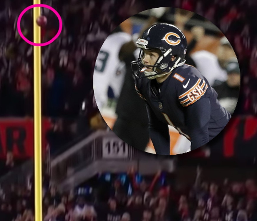 Kicker-Fehlschuss in letzter Sekunde beendet die Saison der Chicago Bears