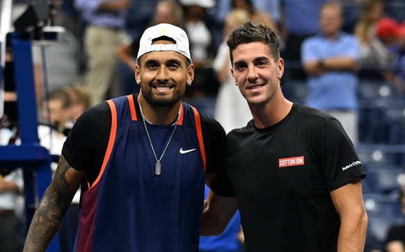 2022 US Open Nick Kyrgios , AUS and Thanasi Kokkinakis , AUS *** 2022 US Open Nick Kyrgios , AUS and Thanasi Kokkinakis , AUS